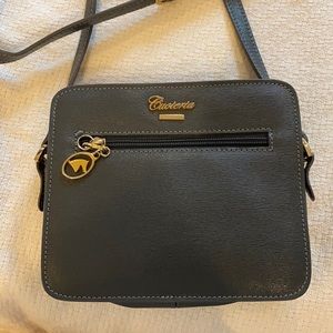 Cross body Italian leather bag